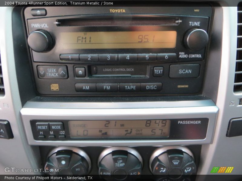 Titanium Metallic / Stone 2004 Toyota 4Runner Sport Edition