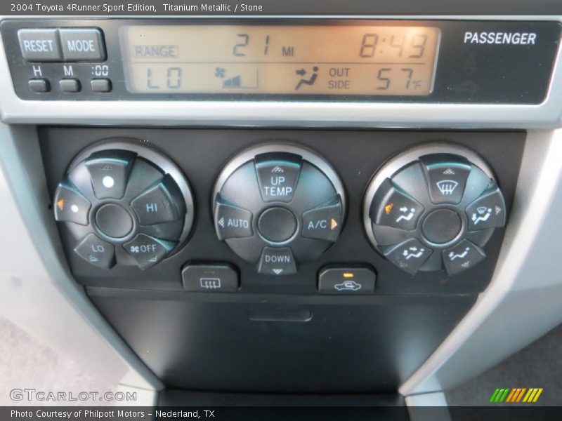 Titanium Metallic / Stone 2004 Toyota 4Runner Sport Edition