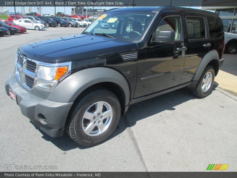 Black / Dark Slate Gray/Light Slate Gray 2007 Dodge Nitro SXT 4x4