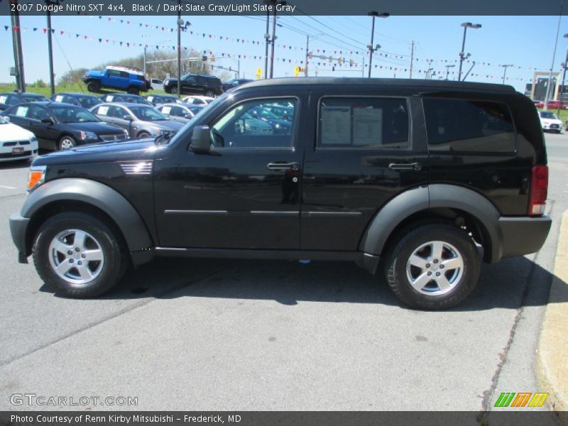 Black / Dark Slate Gray/Light Slate Gray 2007 Dodge Nitro SXT 4x4