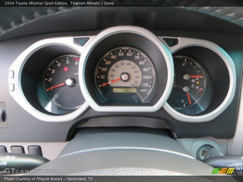 Titanium Metallic / Stone 2004 Toyota 4Runner Sport Edition