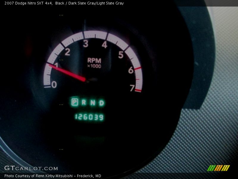 Black / Dark Slate Gray/Light Slate Gray 2007 Dodge Nitro SXT 4x4
