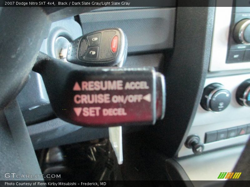 Black / Dark Slate Gray/Light Slate Gray 2007 Dodge Nitro SXT 4x4