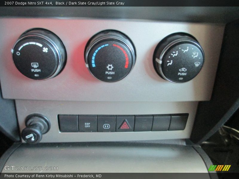 Black / Dark Slate Gray/Light Slate Gray 2007 Dodge Nitro SXT 4x4