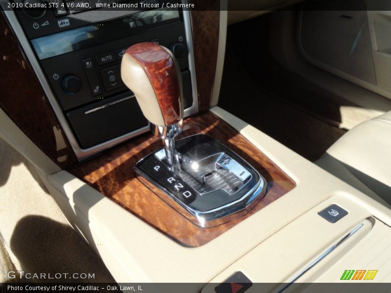 White Diamond Tricoat / Cashmere 2010 Cadillac STS 4 V6 AWD