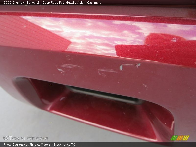Deep Ruby Red Metallic / Light Cashmere 2009 Chevrolet Tahoe LS