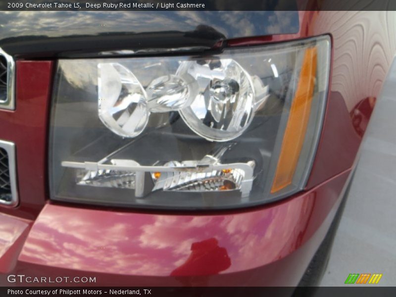Deep Ruby Red Metallic / Light Cashmere 2009 Chevrolet Tahoe LS