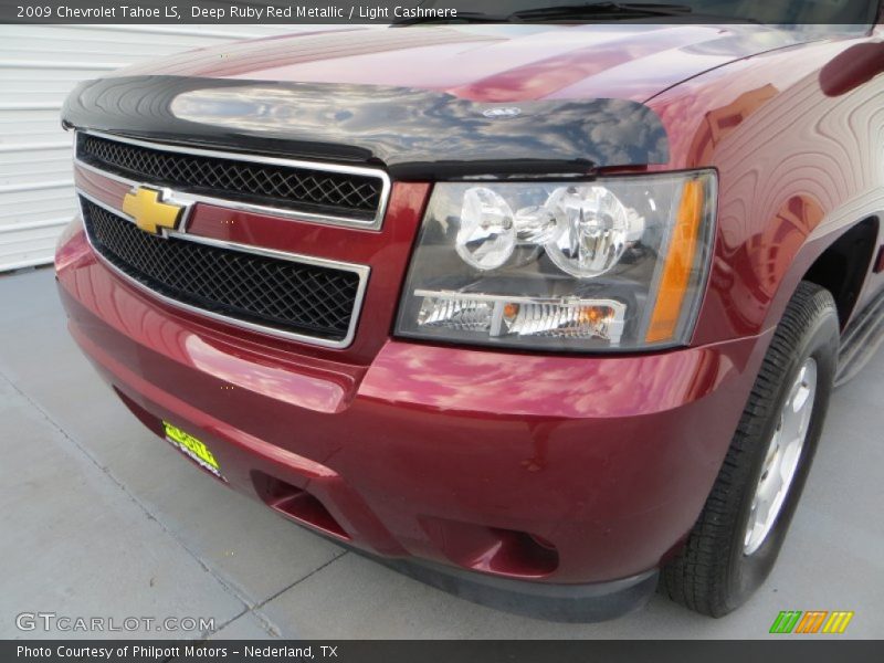 Deep Ruby Red Metallic / Light Cashmere 2009 Chevrolet Tahoe LS