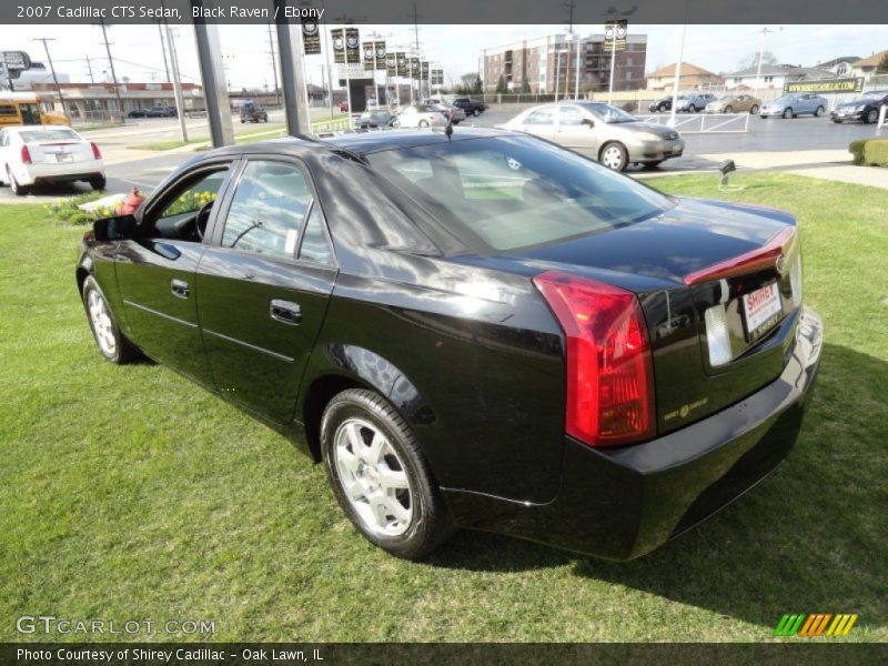 Black Raven / Ebony 2007 Cadillac CTS Sedan