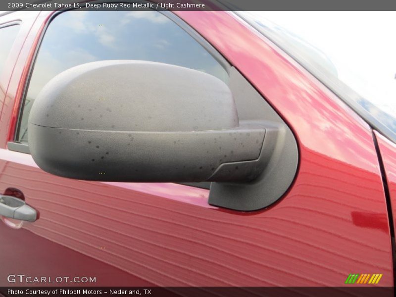 Deep Ruby Red Metallic / Light Cashmere 2009 Chevrolet Tahoe LS
