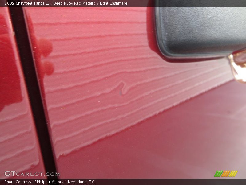 Deep Ruby Red Metallic / Light Cashmere 2009 Chevrolet Tahoe LS