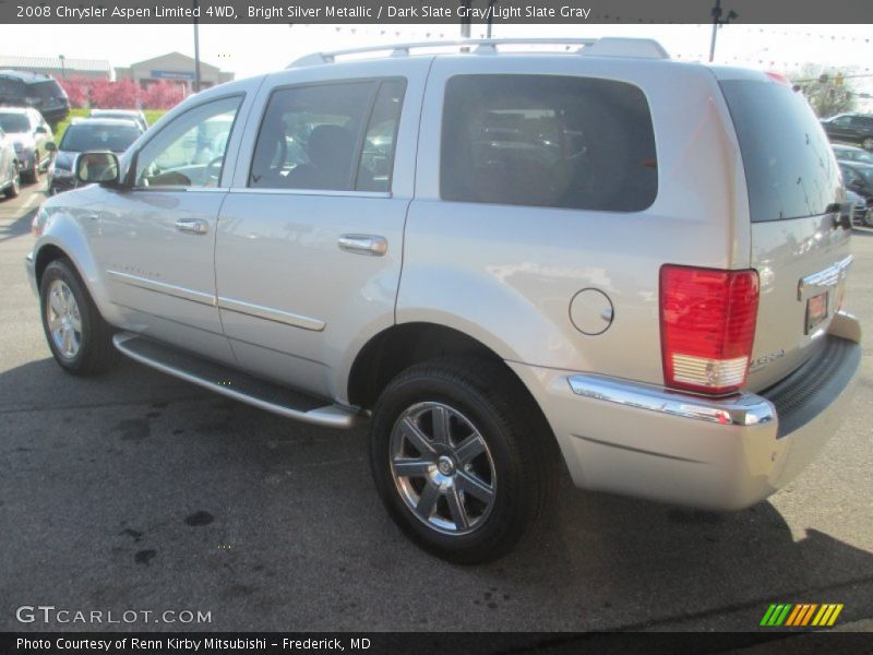 Bright Silver Metallic / Dark Slate Gray/Light Slate Gray 2008 Chrysler Aspen Limited 4WD