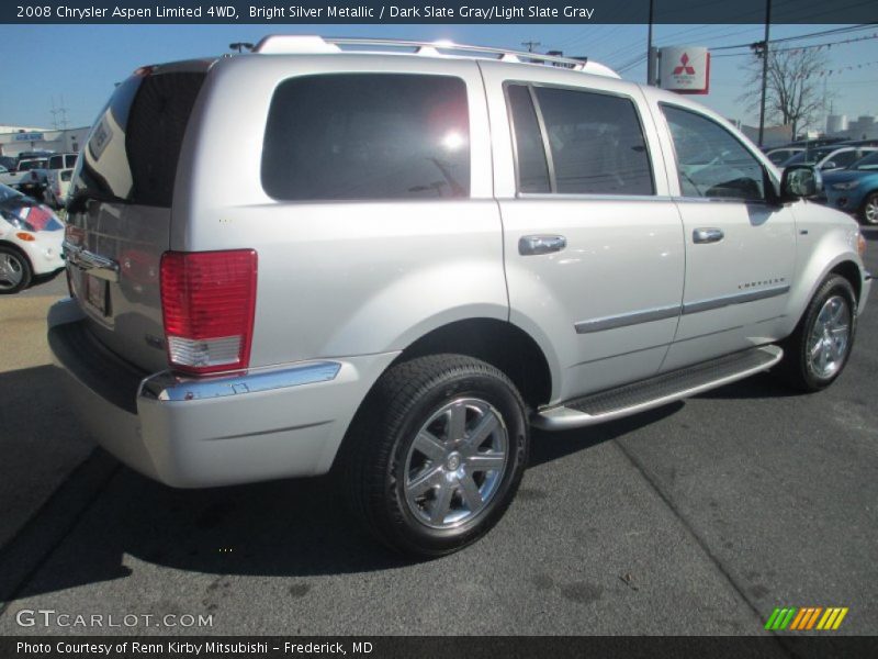 Bright Silver Metallic / Dark Slate Gray/Light Slate Gray 2008 Chrysler Aspen Limited 4WD