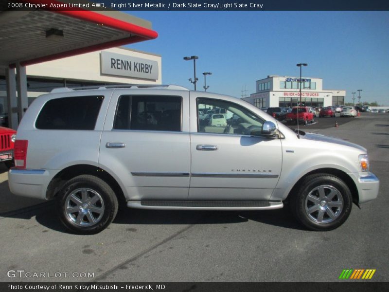Bright Silver Metallic / Dark Slate Gray/Light Slate Gray 2008 Chrysler Aspen Limited 4WD
