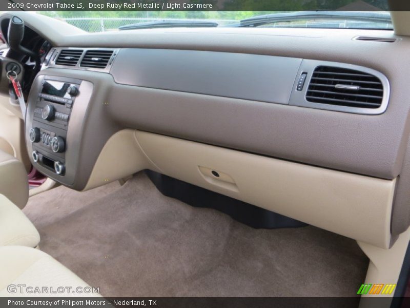 Deep Ruby Red Metallic / Light Cashmere 2009 Chevrolet Tahoe LS