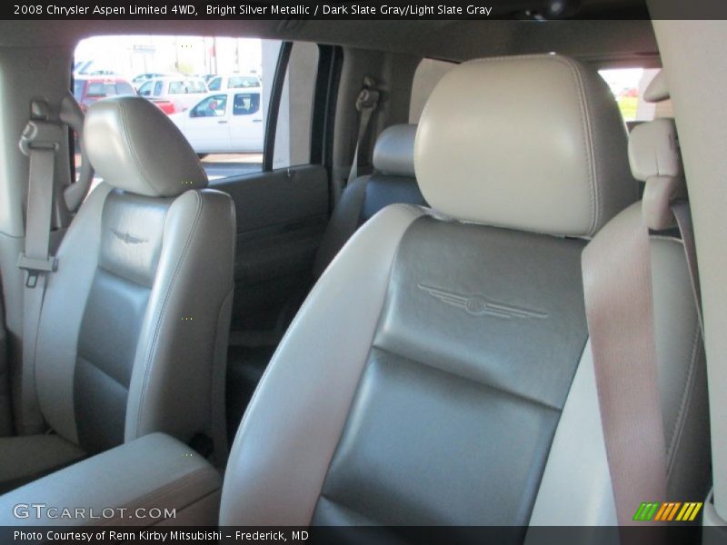 Bright Silver Metallic / Dark Slate Gray/Light Slate Gray 2008 Chrysler Aspen Limited 4WD