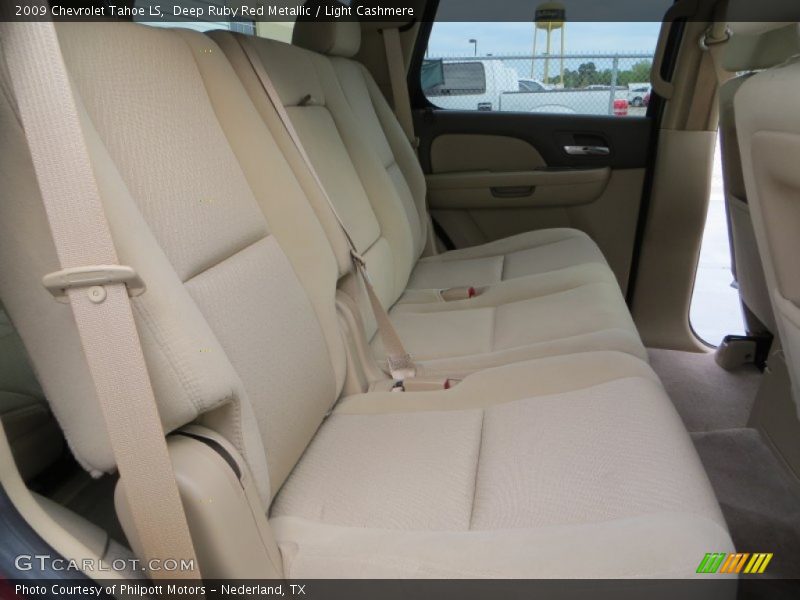 Deep Ruby Red Metallic / Light Cashmere 2009 Chevrolet Tahoe LS