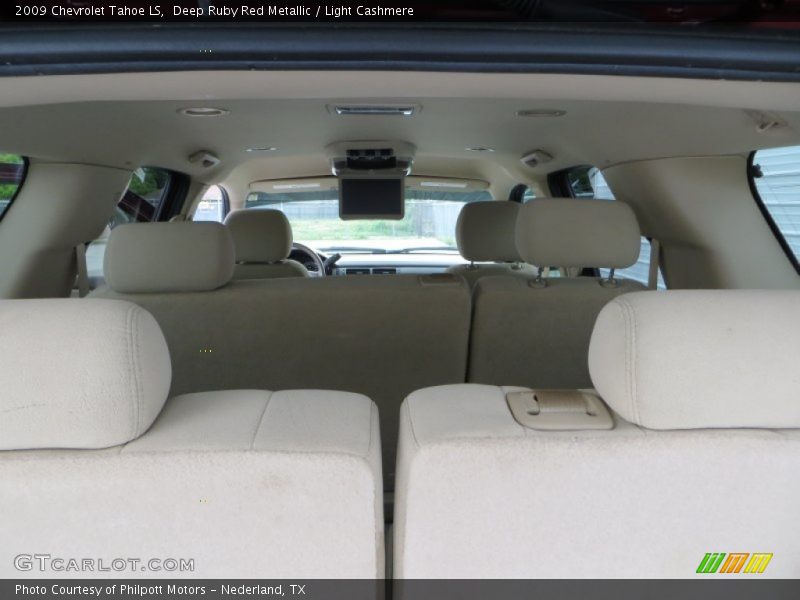 Deep Ruby Red Metallic / Light Cashmere 2009 Chevrolet Tahoe LS