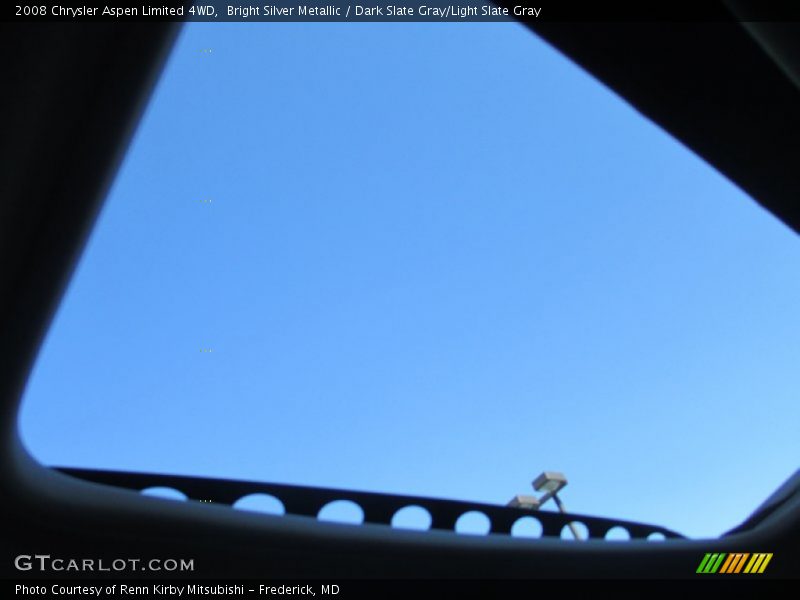 Bright Silver Metallic / Dark Slate Gray/Light Slate Gray 2008 Chrysler Aspen Limited 4WD