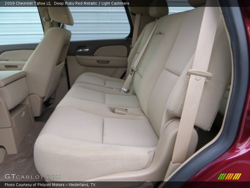 Deep Ruby Red Metallic / Light Cashmere 2009 Chevrolet Tahoe LS