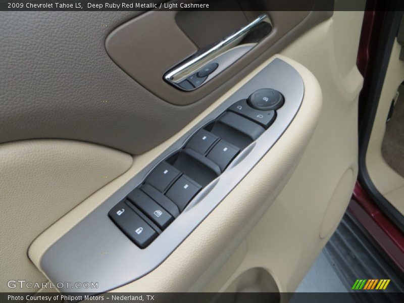 Deep Ruby Red Metallic / Light Cashmere 2009 Chevrolet Tahoe LS