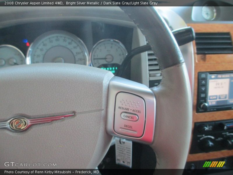 Bright Silver Metallic / Dark Slate Gray/Light Slate Gray 2008 Chrysler Aspen Limited 4WD