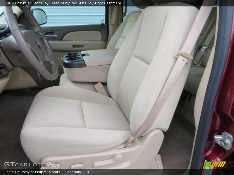 Deep Ruby Red Metallic / Light Cashmere 2009 Chevrolet Tahoe LS