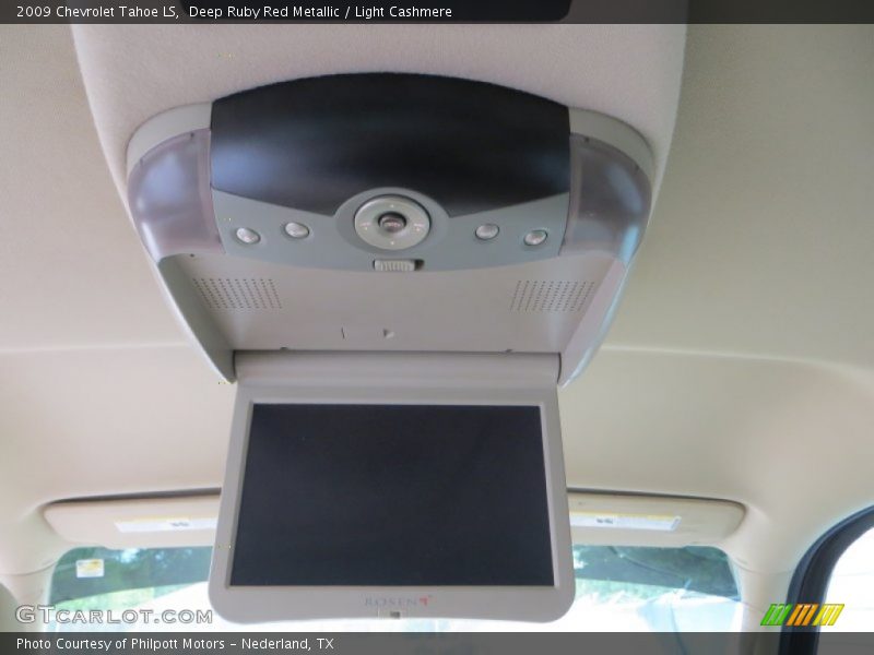 Deep Ruby Red Metallic / Light Cashmere 2009 Chevrolet Tahoe LS