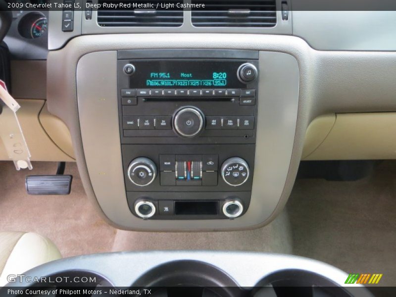 Deep Ruby Red Metallic / Light Cashmere 2009 Chevrolet Tahoe LS
