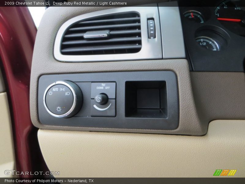 Deep Ruby Red Metallic / Light Cashmere 2009 Chevrolet Tahoe LS