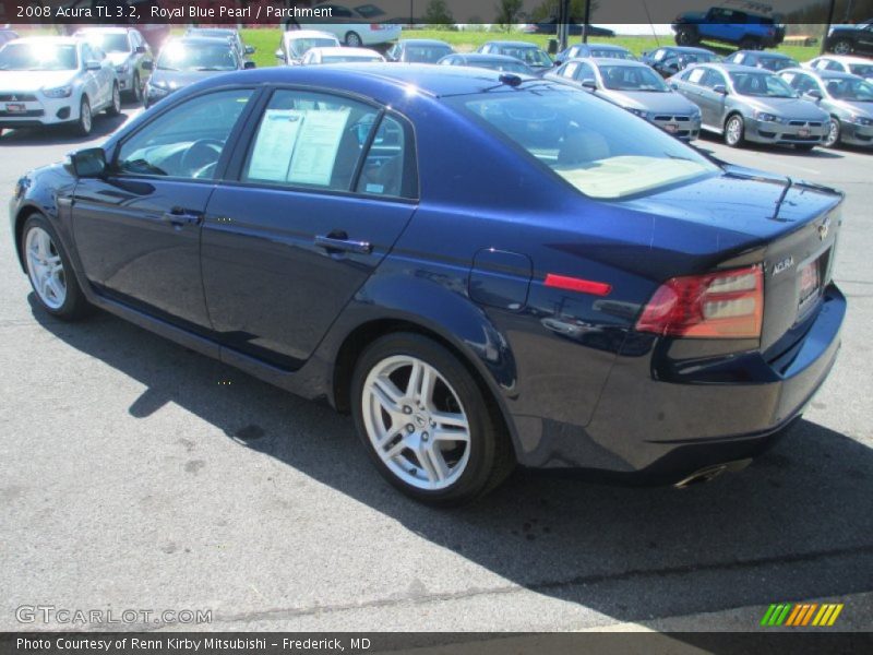 Royal Blue Pearl / Parchment 2008 Acura TL 3.2
