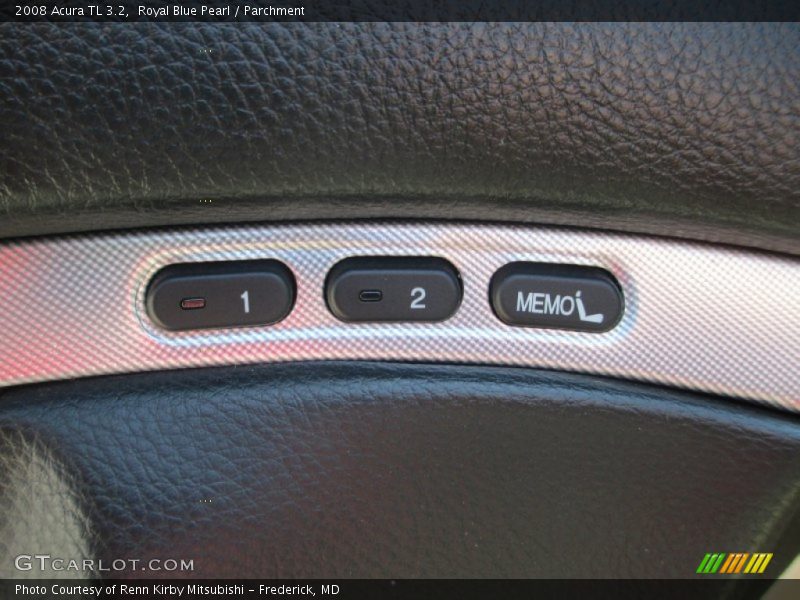 Royal Blue Pearl / Parchment 2008 Acura TL 3.2