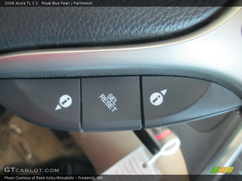 Royal Blue Pearl / Parchment 2008 Acura TL 3.2