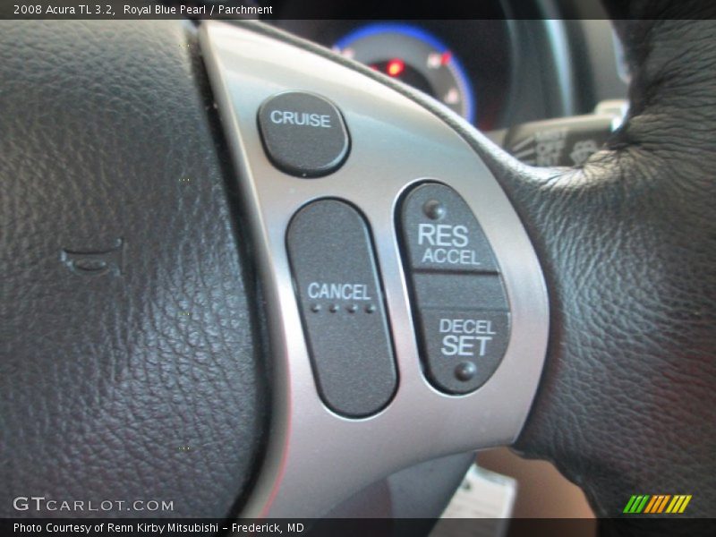 Royal Blue Pearl / Parchment 2008 Acura TL 3.2