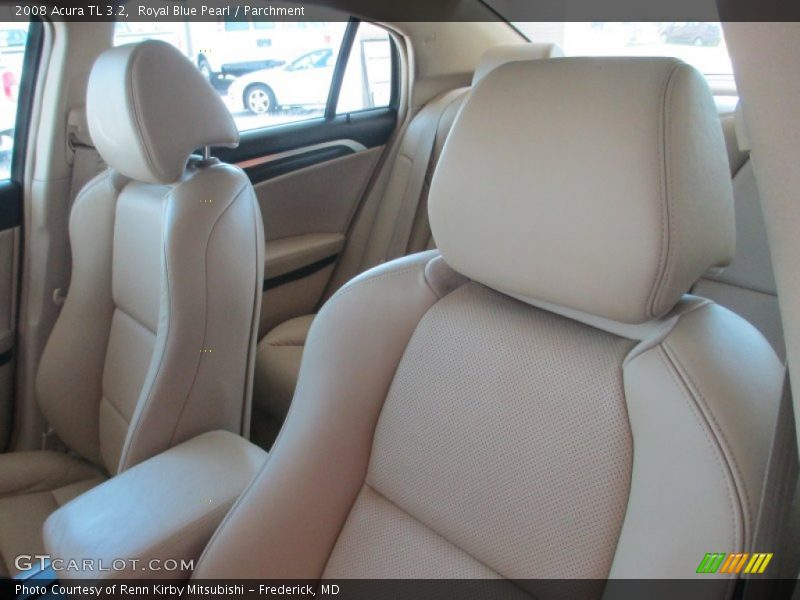 Royal Blue Pearl / Parchment 2008 Acura TL 3.2