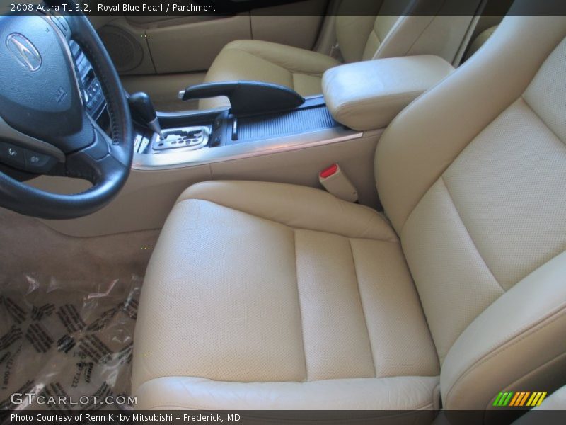 Royal Blue Pearl / Parchment 2008 Acura TL 3.2