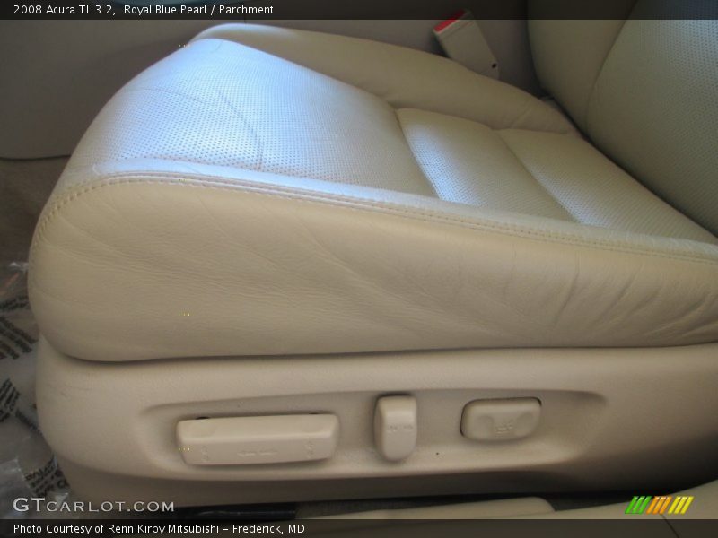 Royal Blue Pearl / Parchment 2008 Acura TL 3.2