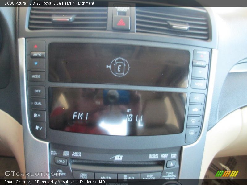 Royal Blue Pearl / Parchment 2008 Acura TL 3.2