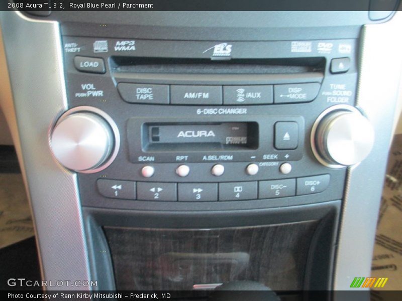 Royal Blue Pearl / Parchment 2008 Acura TL 3.2