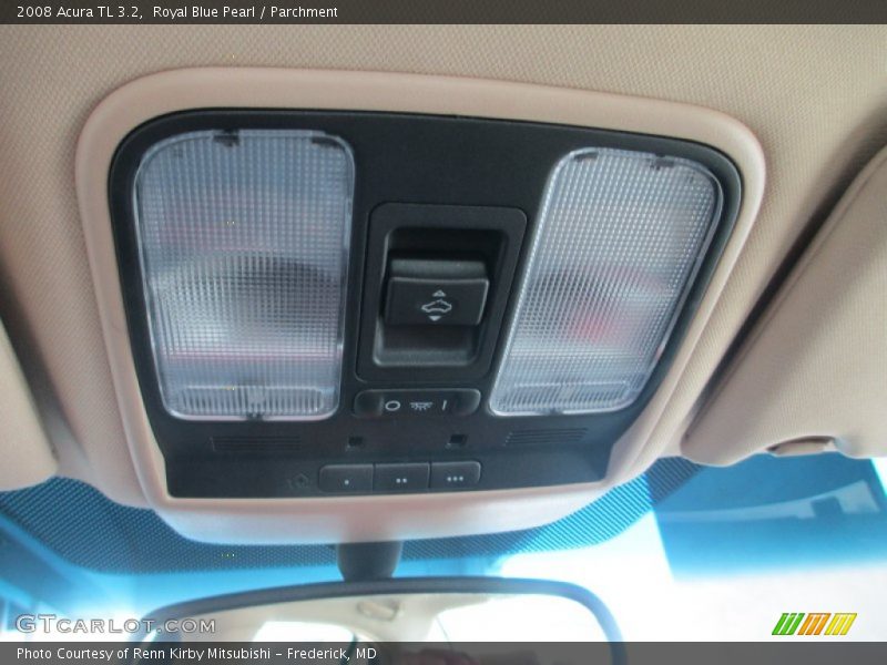 Royal Blue Pearl / Parchment 2008 Acura TL 3.2