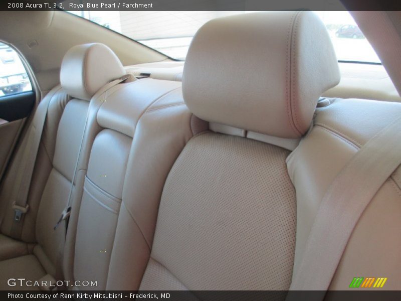 Royal Blue Pearl / Parchment 2008 Acura TL 3.2