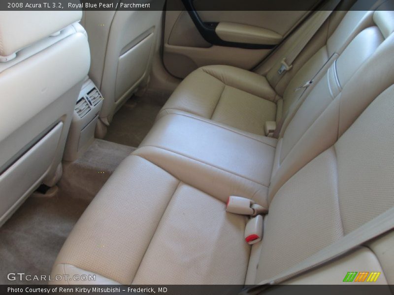 Royal Blue Pearl / Parchment 2008 Acura TL 3.2