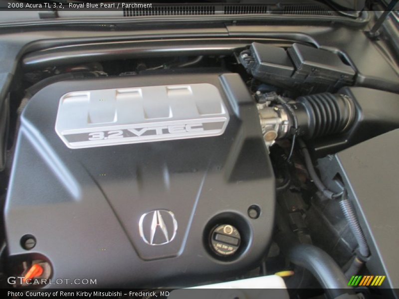 Royal Blue Pearl / Parchment 2008 Acura TL 3.2