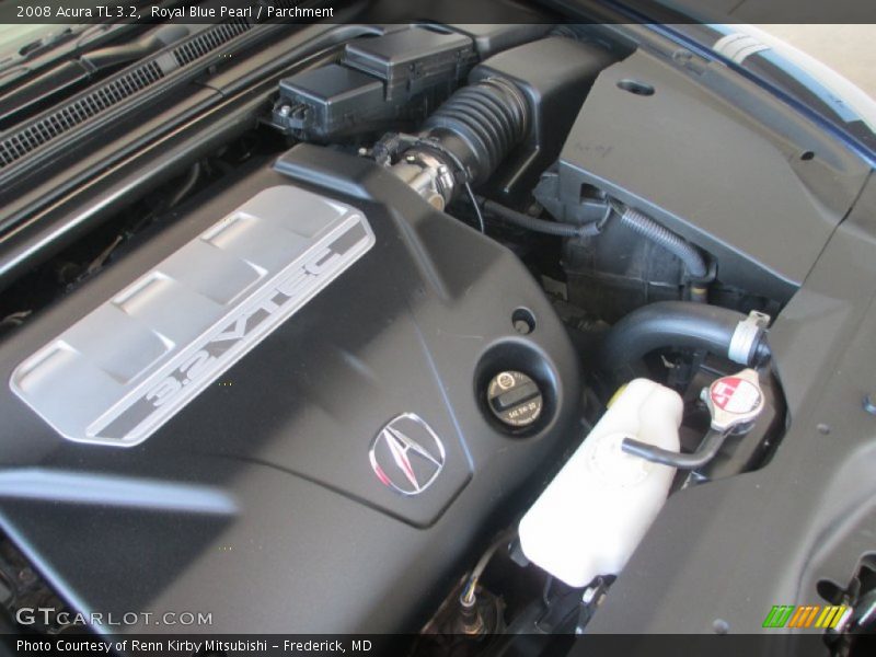 Royal Blue Pearl / Parchment 2008 Acura TL 3.2