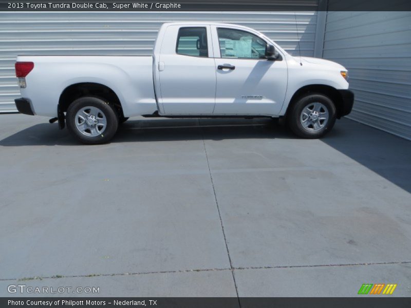 Super White / Graphite 2013 Toyota Tundra Double Cab