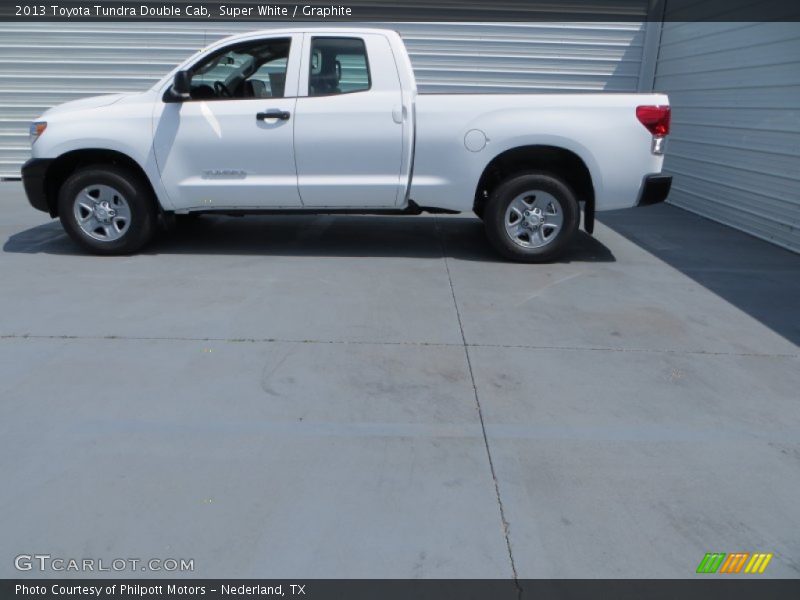 Super White / Graphite 2013 Toyota Tundra Double Cab