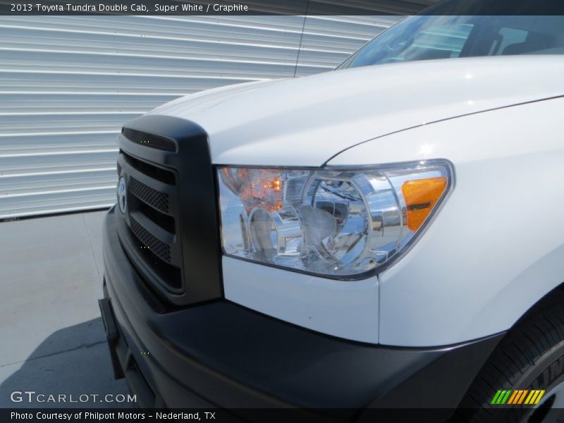 Super White / Graphite 2013 Toyota Tundra Double Cab
