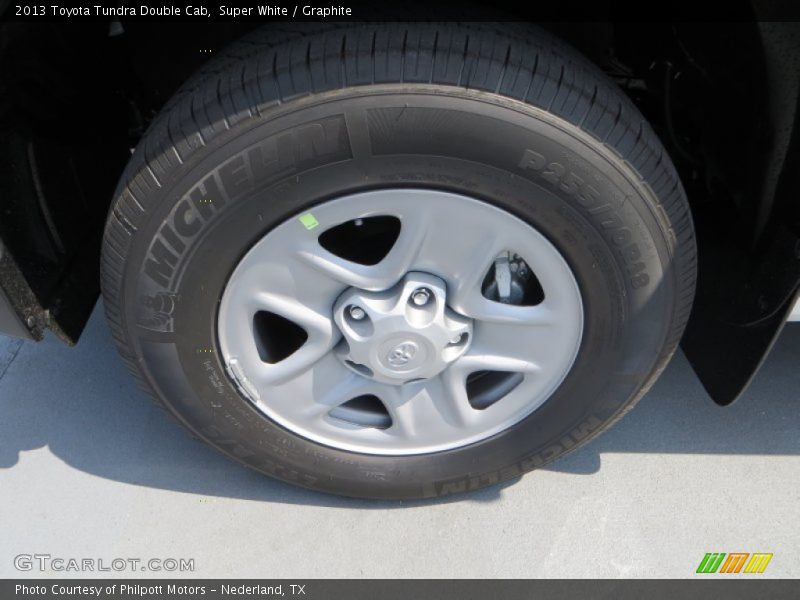 Super White / Graphite 2013 Toyota Tundra Double Cab