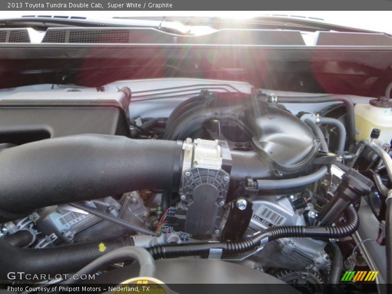 Super White / Graphite 2013 Toyota Tundra Double Cab