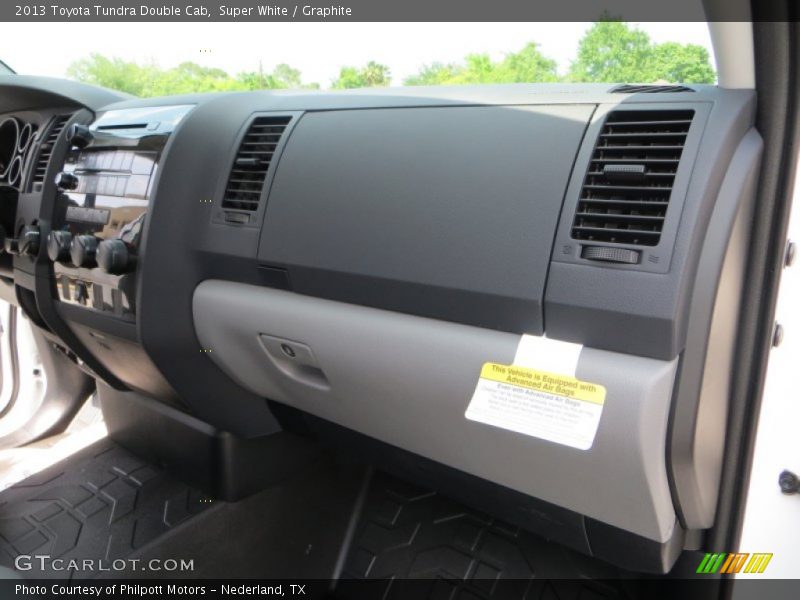 Super White / Graphite 2013 Toyota Tundra Double Cab